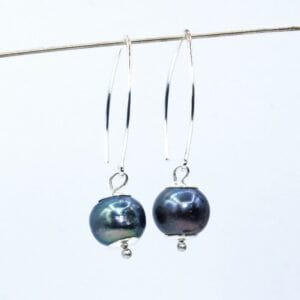 BLUE PEARL EARRINGS