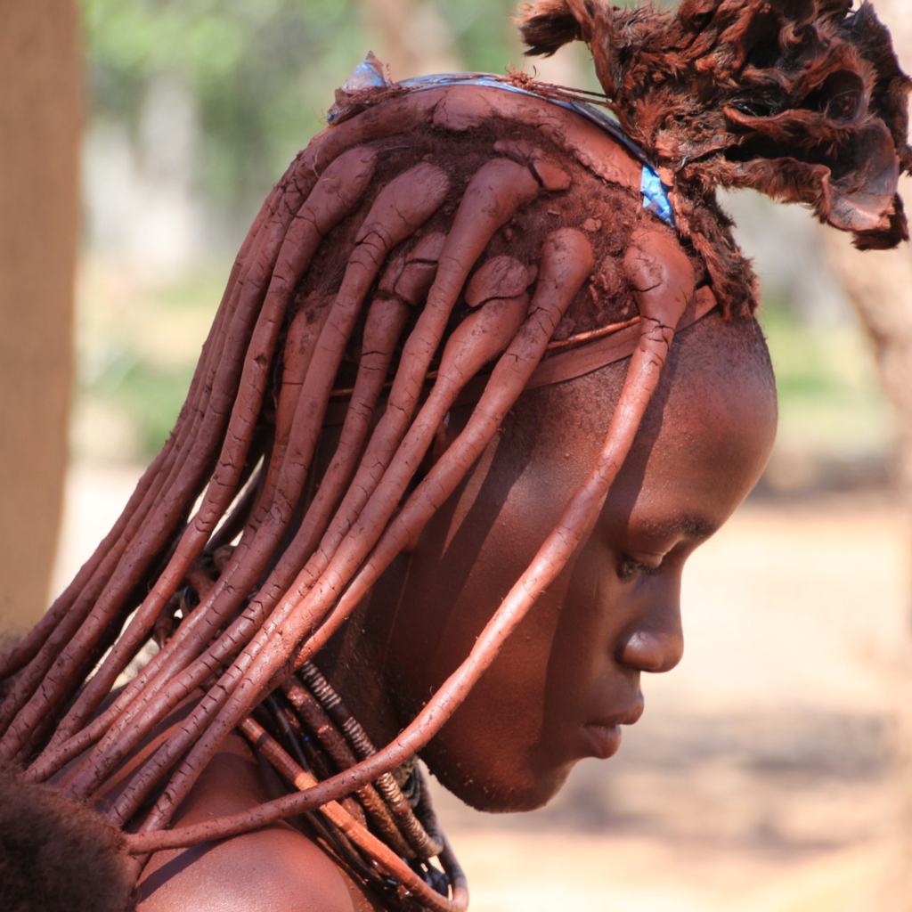 Himba lady in Northern Namibia