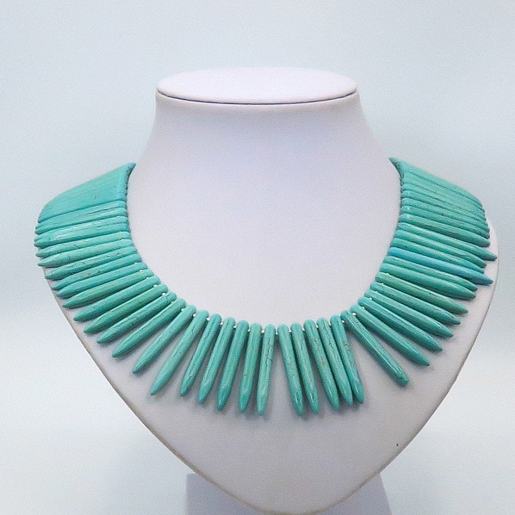 turquoise collar necklace