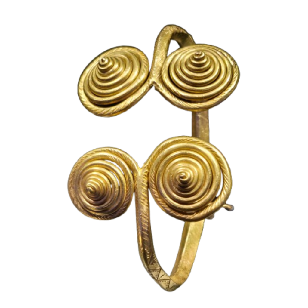DMA011 1 DACIA GOLD BRACELETS HOARD OF SACOSU MARE 1300 1200 BC SUNCULTUR