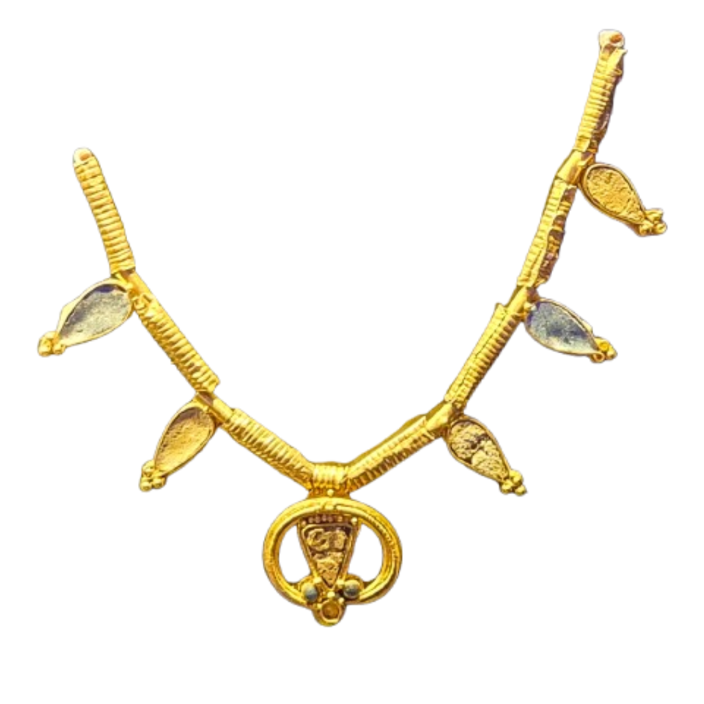 DMA019 DACIA GOLD NECKLACE 75 100AD SANNICOLAUL MARE