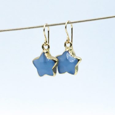 blue aventurine earrings