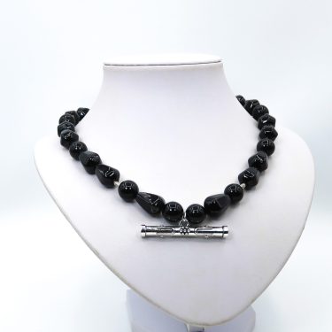 black onyx necklace