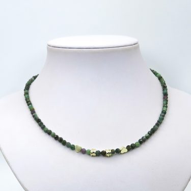 green sardonyx necklace