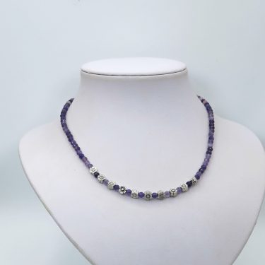 purple amethyst necklace