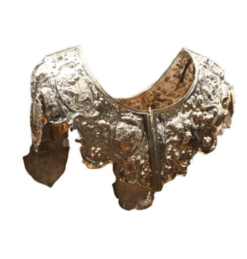 RMA001101 GORGET OF THE SAINT SEBASTIAN CIVIC GUARD OF ROOSENDAAL SILVER 1580 1614 removebg preview 1