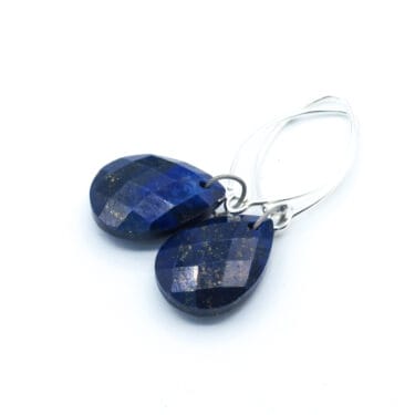 blue lapis lazuli earrings