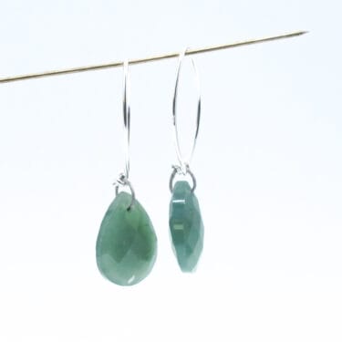 long aventurine earrings