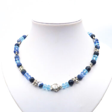 1 Pendant has so many awesome varieties 7 blue quartz necklace