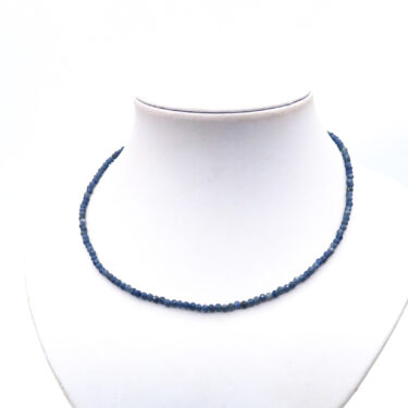 faceted sapphire necklace