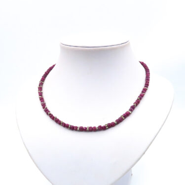 red ruby necklace