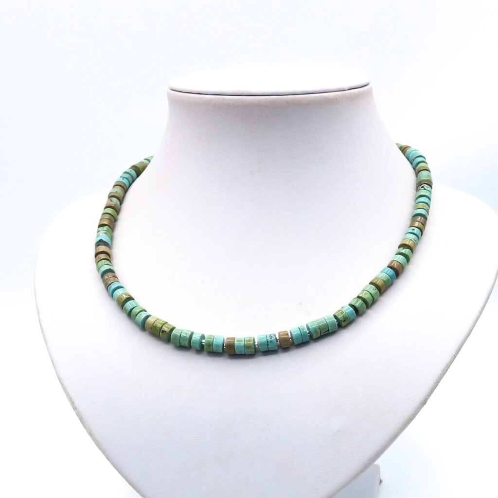 turquoise gem necklace